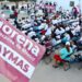 Se reúnen vecinos del sector Fátima con la candidata a la presidencia municipal doctora Karla Córdova González; escuchan propuestas de trabajo