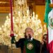 López Obrador celebra la “Cuarta Transformación” en su último Grito de Independencia